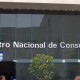 CENTRO NACIONAL DE CONSULTA - Letrero armado tipo 3D en aluminio natural, terminado mate.